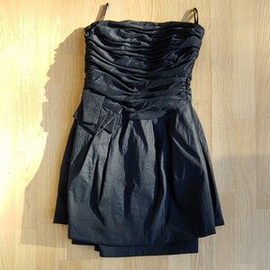 Jessica McClintock black mini dress